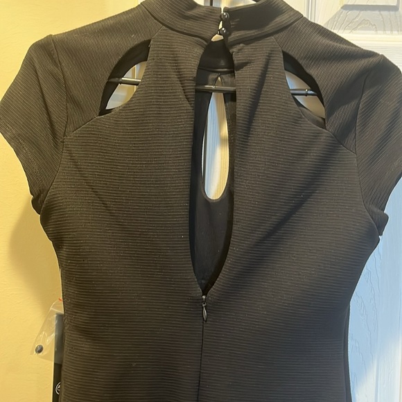 Stretchy black dress by As U Wish. - Picture 7 of 9